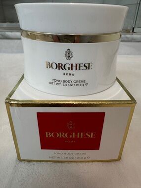 Brand New Borghese Tono Body Crème 7.5oz